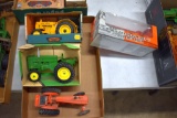 Allis Chalmers C With Box, Allis Chalmers Tractor, 2 John Deere Tractors