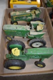 John Deere Tractor With Metal Rims And 3 Point Missing Steering Wheel, John Deere Tractor, John Deer