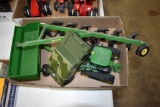 John Deere Wagon, John Deere 6 Bottom Plow, JD8295RT Tractor, Humvee, No Boxes