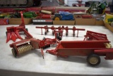 IH 1840 Cultivator, IH Manure Spreader, Chopper, Disc, Plow, Spreader, Small Square Baler, No Boxes