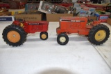 (2) Scale Model Tractors, No Boxes, Both Have Paint Loss