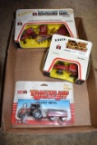 IH Farm Set, IH 3688 Tractor 1/64th Scale With Box, Case IH Tractor And Wagon Set On Card 1/64th Sca