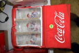 Coca Cola Glasses With Cooler