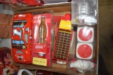 Coca Cola Salt And Pepper Shakers, Truck, Car Tin, Night Light