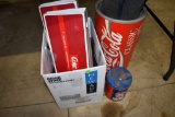 (2) 4 Piece Coca Cola Glass Sets, Coca Cola Can