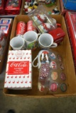 Coca Cola Salt & Pepper, Ornaments, Cans