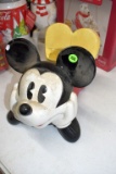 Mickey Mouse Cookie Jar, Chip On Ear