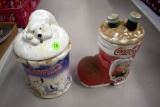 (2) Coca Cola Cookie Jars