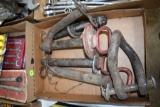 Assortment of hitch pins and one clevis