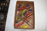 Assortment of screw drivers