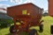 NuBuuilt 180 Bushel Gravity Box With NuBuilt  10 Ton Running Gear, Left Side Unload