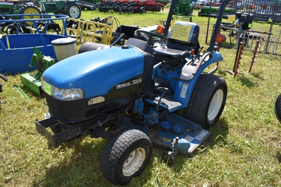 New Holland TC210 Diesel Compact Tractor,  ROPS, 2 Front Hydrauilcs With Joystick, 60"  Mower Deck,