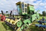 John Deere 55 Corn Special Combine, 2280  Hours, 6 Cylinder, Gas, Variable Speed, Stalk  Chopper Wit