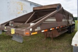 1986 Midland Belly Dump Semi Trailer, 42' Tri  Axle, Spring Ride, 22