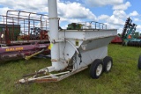Weigh Wagon Tandem Axle, Front Auger, 540PTO  Missing Half Of Shaft, Electrical Hookups But  No Scal