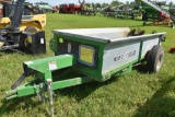 Frontier MS1112 Single Axle Manure Spreader,  540PTO, Like New