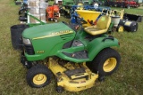 John Deere X465 Lawn Tractor, 816 Hours, 62