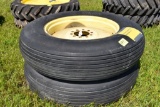 (2) Galaxy Ribed Sprayer Tires 380/95R/38 14  Ply, On John Deere 10 Bolt Rims, Selling 2 x  $