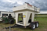 Friesen 240 Seed Express Seed Tender, Double  Compartment, Honda 5.5HP Power Unit, Tandem  Axle Trai