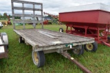 8'x16' Flat Bed Hay Rack With MN Super 6  Running Gear