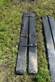 New/Unused Brute Set Of 6' Pallet Fork  Extensions