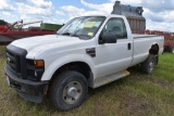 2008 Ford F350 XL Pickup, 4x4, Work Truck,  155,096 Miles, 6.4L Diesel, Ag Bumper, Rusty,  Reg Cab,