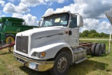 2001 International 9200I Day Cab Straight  Truck, Tandem Axle, Aluminum Wheels, ISM  Cummins, 10 Spe