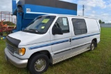 1992 Ford Econoline 150 Van, 4 Speed Auto,  4.9L 6 Cylinder, Cloth, 164,121 Miles, Dual  Back Door,