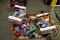 Cardboard Box ON Pallet With Large Assortment Of Kids Toys, Water Toys, New And Open