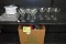 Martini Glasses, Crock Pot, Plates, Assortment Of Misc Kitchen Dishes