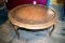Round Victorian Style Coffee Table, 36''