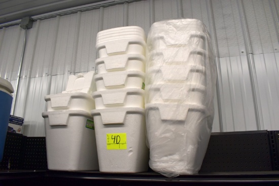 (14) Styrofoam Coolers