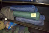 (6) Tents And Sleeping Bags May Be Missing Parts