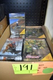 Whitetail Pursuit, Fishing DVDs, Box Full