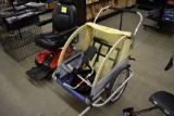 Burley 2 Wheel Kids Cart With Step Stool