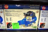 Campbell Hausfeld 3 Gallon Air Compressor 110PSI 120Volt, .51CFM @40PSI, Open Box Store Return