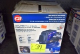 Campbell Hausfeld 1 Gallon Pancake Air Compressor, 110PSI, 120Volt, .51CFM @40PSI, Open Box Store Re