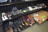 Assortment Of Cleats, Shoes, Cowboy Boots