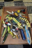 Large Assortment Of Old Fishing Lures