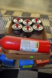 Fire extinguisher, (6) Sterno Wick Chafing Fuel