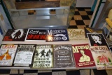 (12) New Tin Signs