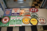 (12) New Tin Signs