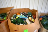 Large Pallet Box Of Watering Cans, Plastic Garden Tools, Garden Art, Wind Chimes, Nozzles