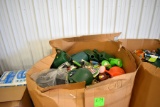 Large Pallet Box Of Watering Cans, Plastic Garden Tools, Garden Art, Wind Chimes, Nozzles