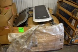 Pallet Of Elite Fitness Gym Equipment, Open Boxes, May Be Missing Parts