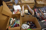 Pallet Of Assorted Kids Toys, Remote Controls, Garden items, Yard Games, Balls, Coolers