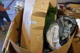 Pallet of Air Mattresses, Pool Floaties, Christmas Tree, All Open Boxes