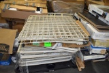 Pallet Of Metal Wire Rack Store Shelving And Displays