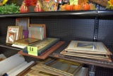 Large Assortment Of Pictures And Frames