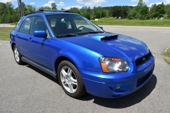 2004 Subaru WRX 4 Door Car, 121,531 Miles, AWD, Bad Seal, Oil In Exhaust
